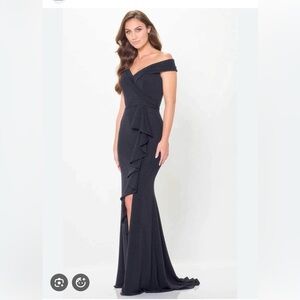 Elegant Black Evening Gown